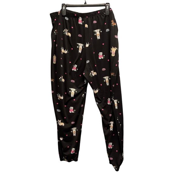 Joyspun Dogs & Hearts PJ Set 3X | 2-Piece Sleepwear Set | GUC - Picture 6 of 10